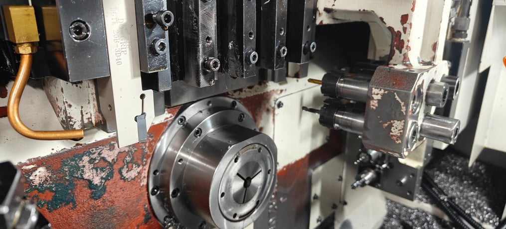 Swistek #AB42, CNC automatic screw machine, 7-Axis, Fanuc 32i-A, 1.65"spindle hole diameter, 2011 - Image 2