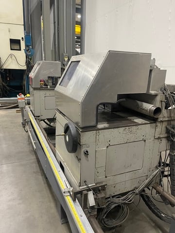 13.75" Elumatec #DG-142, double miter saw, 19-11/16" saw blade diameter, 2800 RPM - Image 3