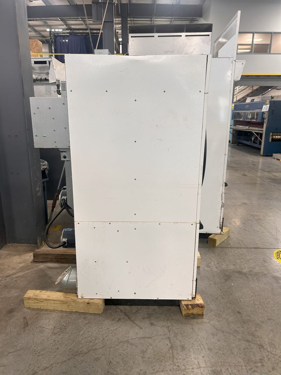 30 Lb. Cissel #CT030NREF6A2W01, Natural Gas Heated Dryer, Open Pocket, Reversing Cylinder, 73000 BTU/hr., 240 - Image 2