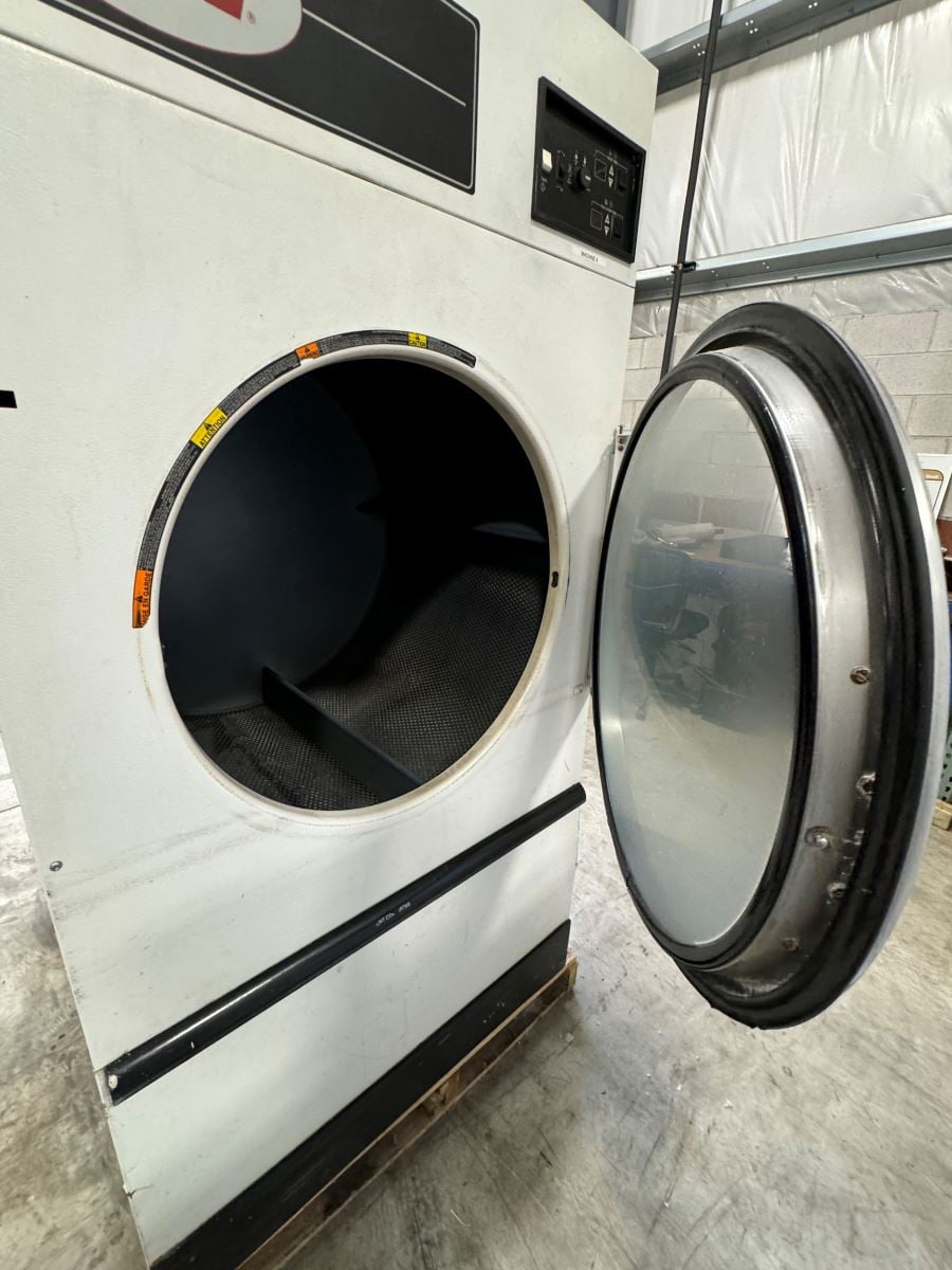 50 Lb. Unimac #UT050N, Natural Gas Heated Dryer, Reversing Cylinder, 130000 BTU/hr., 240 V, 2009 - Image 6