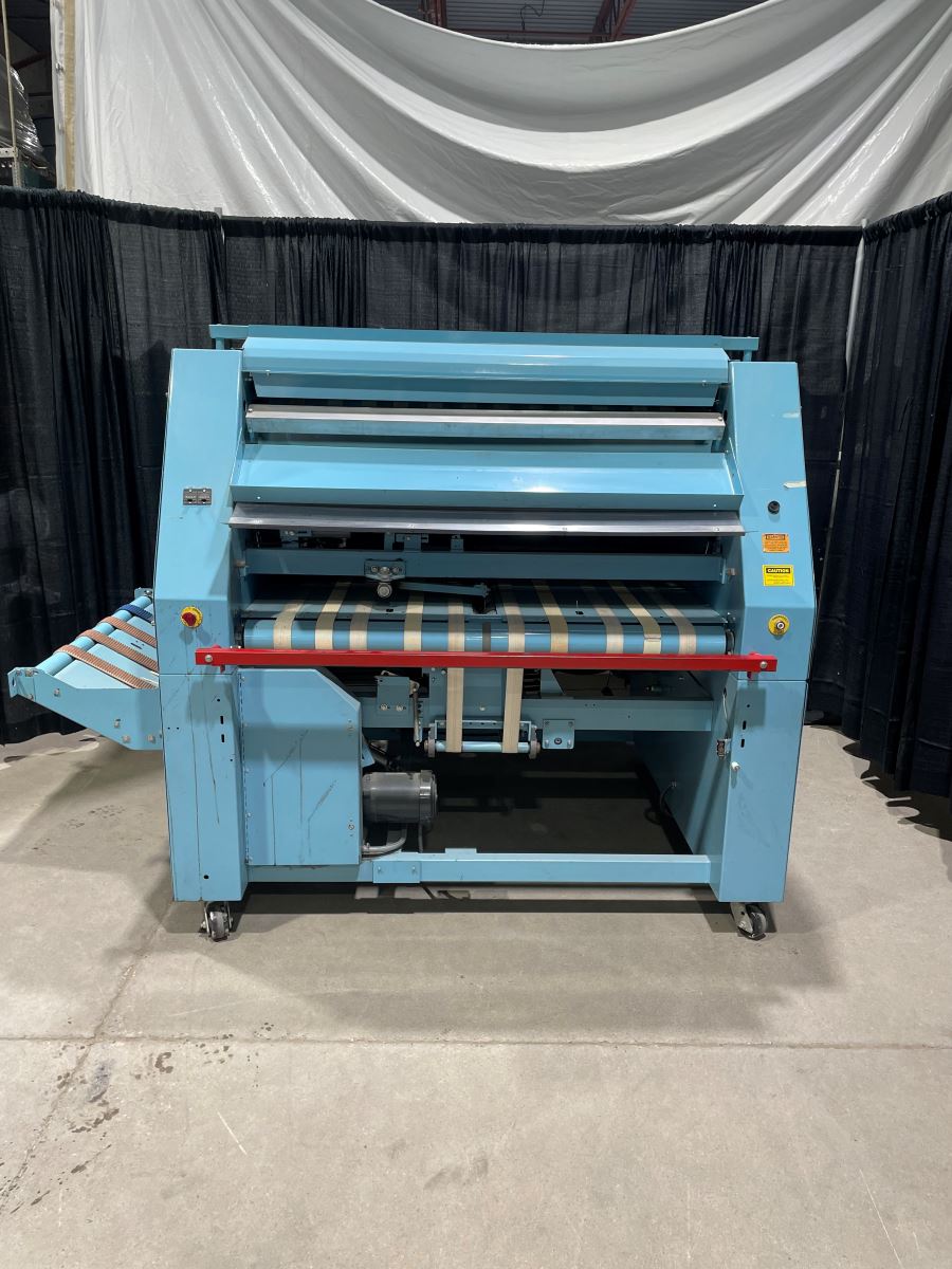 1-Lane Braun #TBFCF, Large Folder w/Stacker, 2 Crossfolds, 208 V, 2003 - Image 4
