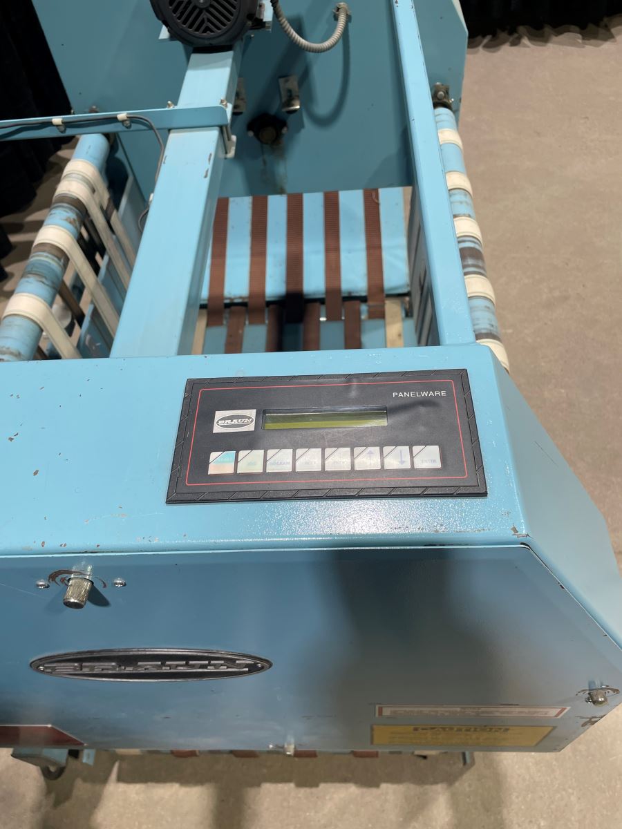 1-Lane Braun #TBFCF, Large Folder w/Stacker, 2 Crossfolds, 208 V, 2003 - Image 9