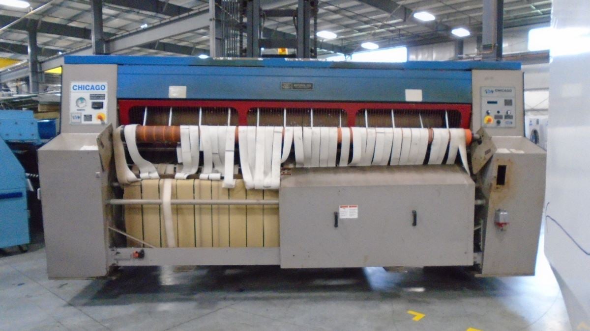 Chicago #Imperial-232, Steam Heated Flatwork Ironer, 480 V, 2006 - Image 2
