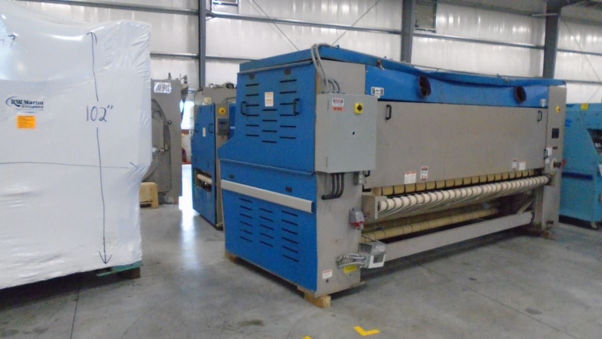 Chicago #Imperial-232, Steam Heated Flatwork Ironer, 480 V, 2006 - Image 5