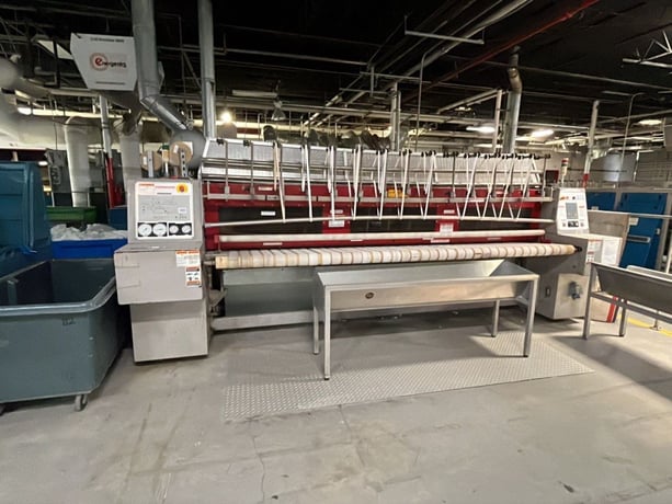 52" x 136" Chicago #PH2-52-136, Thermal Oil Ironer, 2-Roll, 240 V, 2008 - Image 1