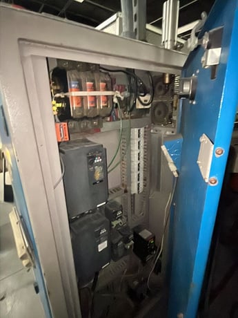 52" x 136" Chicago #PH2-52-136, Thermal Oil Ironer, 2-Roll, 240 V, 2008 - Image 9