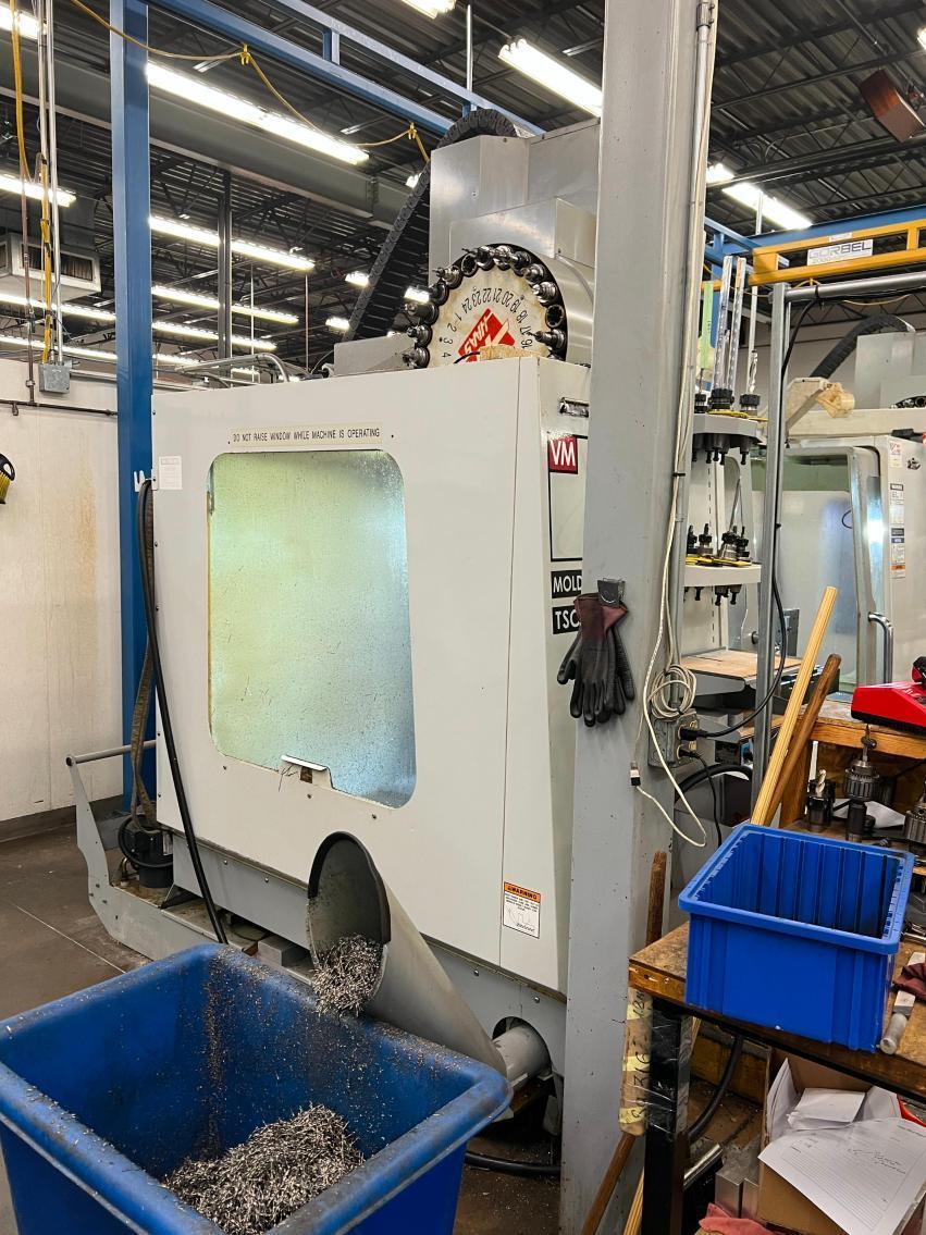 Haas #VM-3, CNC vertical machining center, 24 automatic tool changer, 40" X, 26" Y, 24" Z, 12000 RPM, CT40 - Image 10