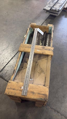 Large Assortment Of Hinges, 41" approx. length - Image 1