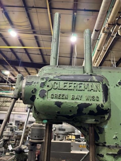 Cleereman Drill Press, 5 HP, 220/440 V. - Image 7