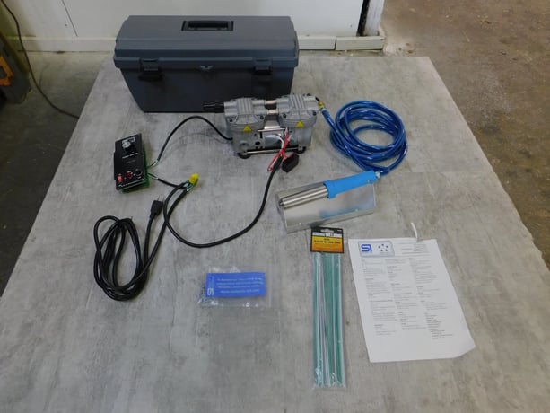 Portable Thermoplastic Welder, Seelye Acquisitions Seelye #SI-2001-FCP, 1/16"-3/4", 500 watt, w/ speed tip & - Image 1