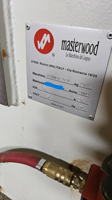 Masterwood #Winner-3.2, CNC machine, 24000 RPM, ISO 30, PC control windows, 2003 - Image 7