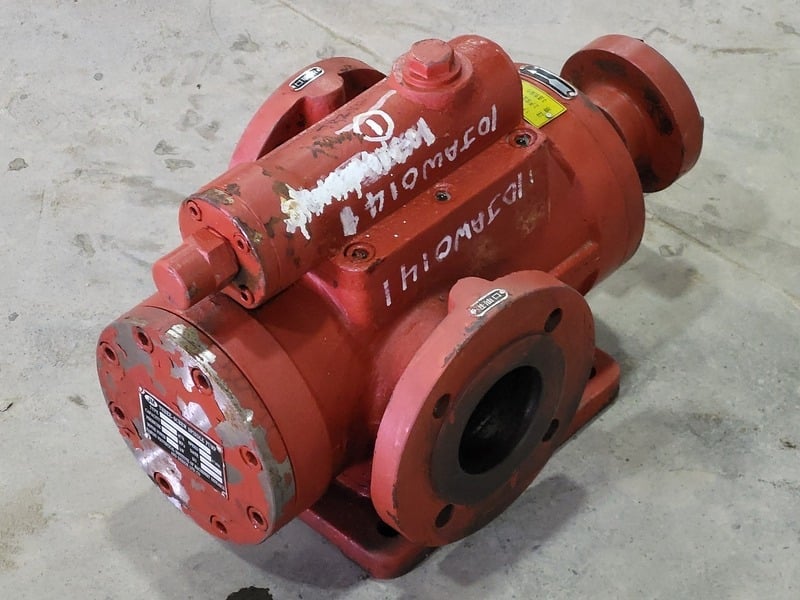 Jiangsu Zhenglai #3G50x3-44Z, 7.8m3/h 3 screw spindle oil pump, 2010 - Image 5