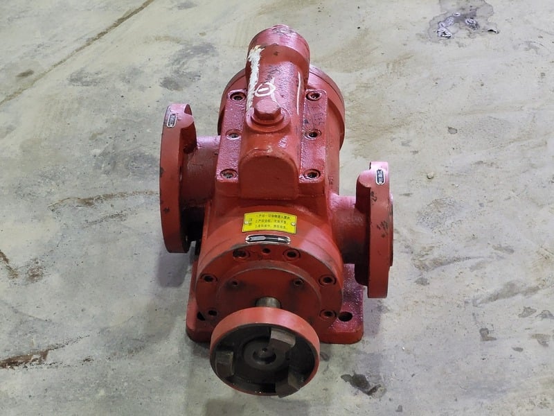Jiangsu Zhenglai #3G50x3-44Z, 7.8m3/h 3 screw spindle oil pump, 2010 - Image 9