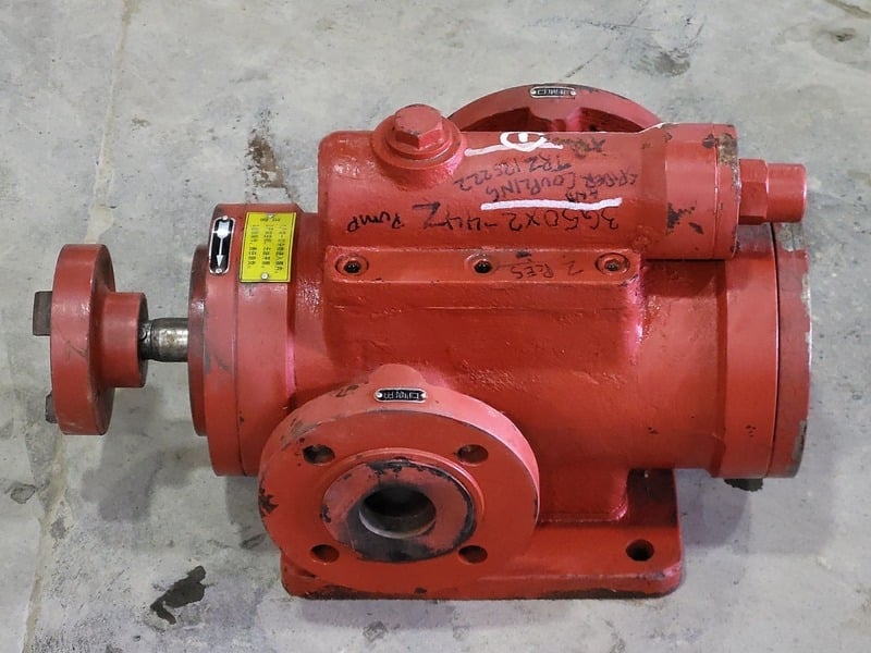 Jiangsu Zhenglai #3G50x3-44Z, 7.8m3/h 3 screw spindle oil pump, 2010 - Image 10
