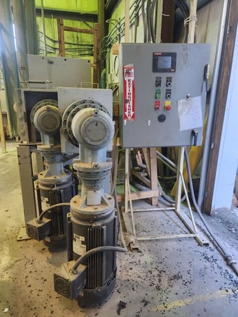 American #TRS-24x25-EG-HD-DE, 24" x 25" pulverizer gun blaster, 40 HP, rebuilt 2024 - Image 9