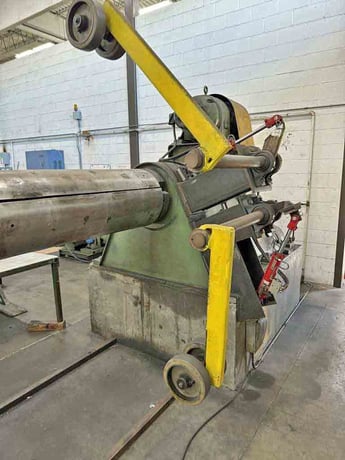 20000 lb. Wean, uncoiler, 60" capacity, 20"-24" ID - Image 1