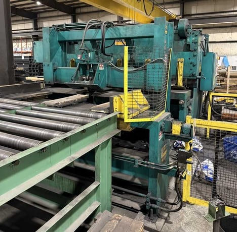 74" x .375" Herr Voss, Cut-To-Length line, 6000 lb., 84" OD, 20-34" ID - Image 6