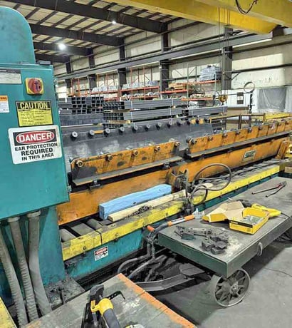 74" x .375" Herr Voss, Cut-To-Length line, 6000 lb., 84" OD, 20-34" ID - Image 10
