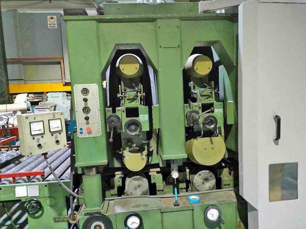 Imeas, polishing & brushing line, 60" W, automatic sheet loader, 1992 - Image 4