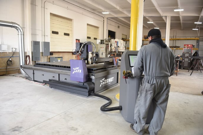 Hornet #LTX, CNC Plasma, MAXPRO200, 5' x 10' table, 5" under gantry, 200-240 VAC, single phase, ProNest LT - Image 5