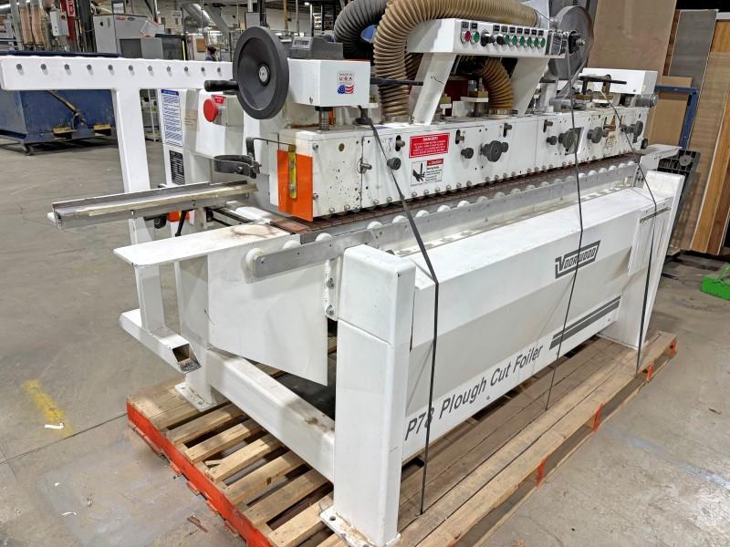 Voorwood #P-78, Groove Foiler, 0.5"-1.75" Part thickness, 4"-48" Part width, 0.375" Cut depth, 2015 - Image 2