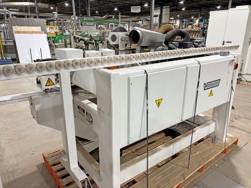 Voorwood #P-78, Groove Foiler, 0.5"-1.75" Part thickness, 4"-48" Part width, 0.375" Cut depth, 2015 - Image 7