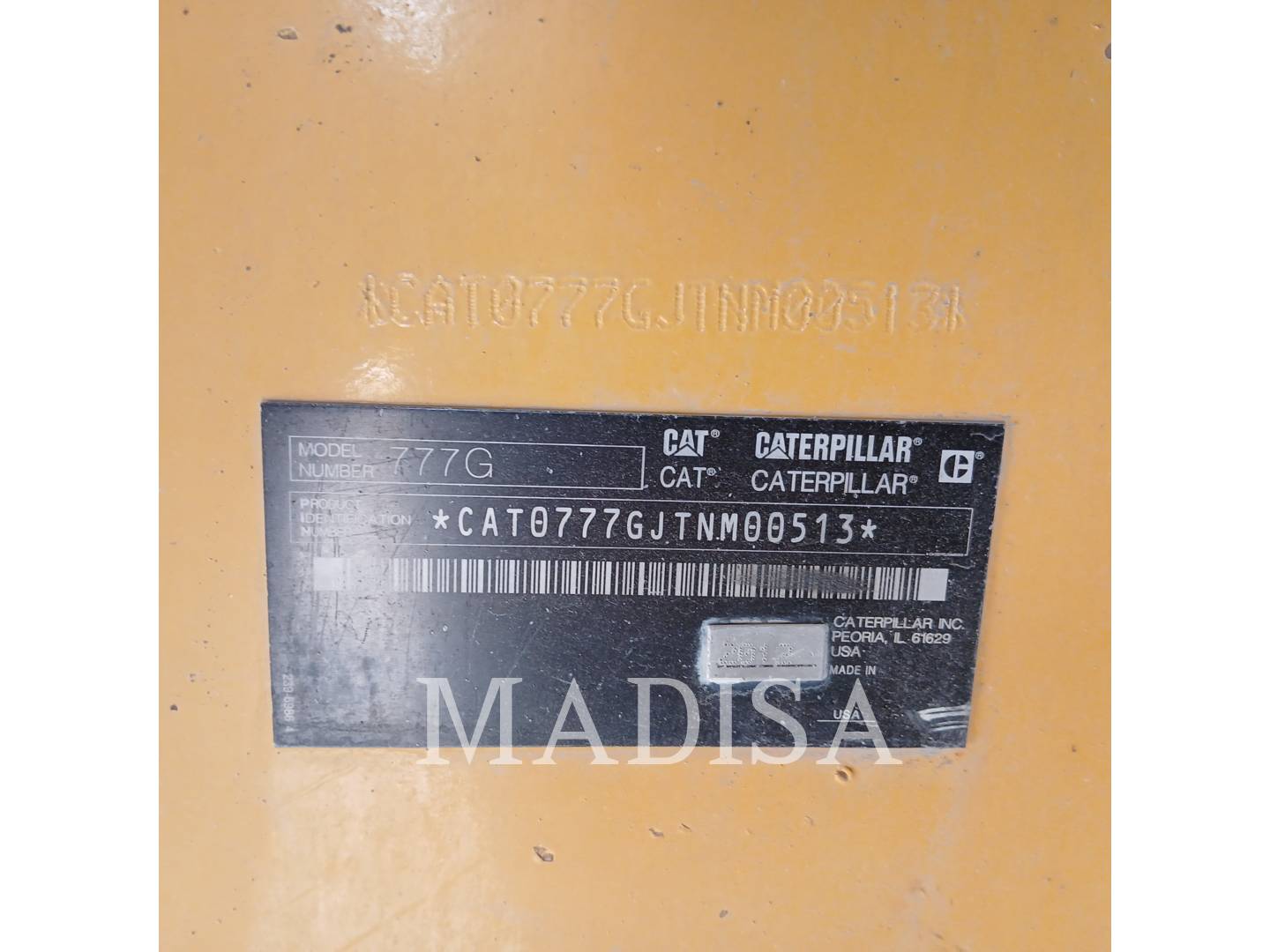 Caterpillar 777GLRC, Off Highway Truck, 31678 hours, S/N: TNM00513, 2012 - Image 6