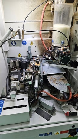 Biesse #Akron-1440A, single sided edge bander with corner rounding & pre-milling, 2016 - Image 5