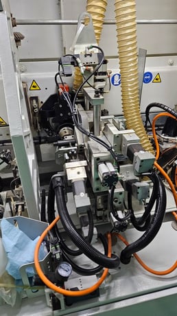 Biesse #Akron-1440A, single sided edge bander with corner rounding & pre-milling, 2016 - Image 7