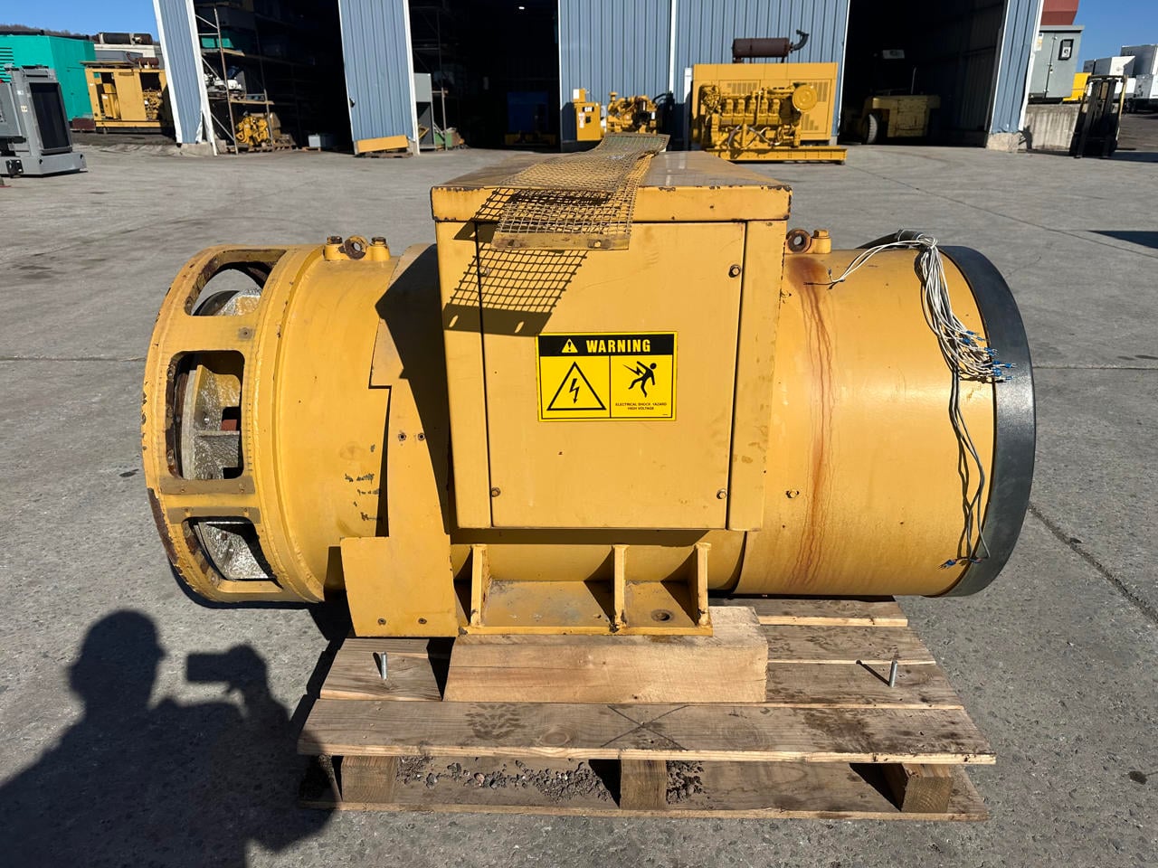 Caterpillar #SR4, generator head, 965 KW, 450 hours, 1987 - Image 4
