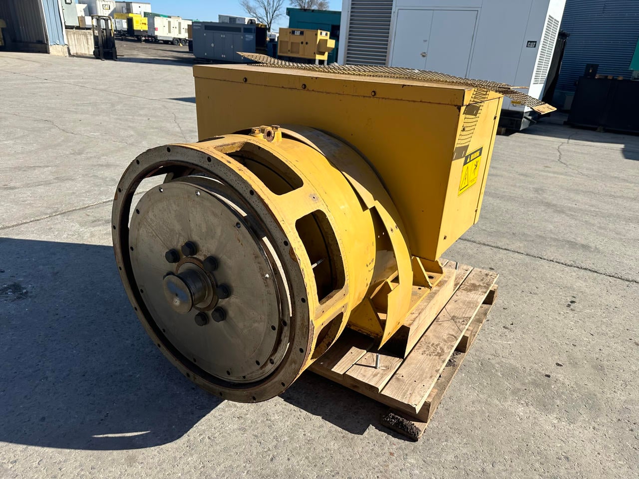 Caterpillar #SR4, generator head, 965 KW, 450 hours, 1987 - Image 5
