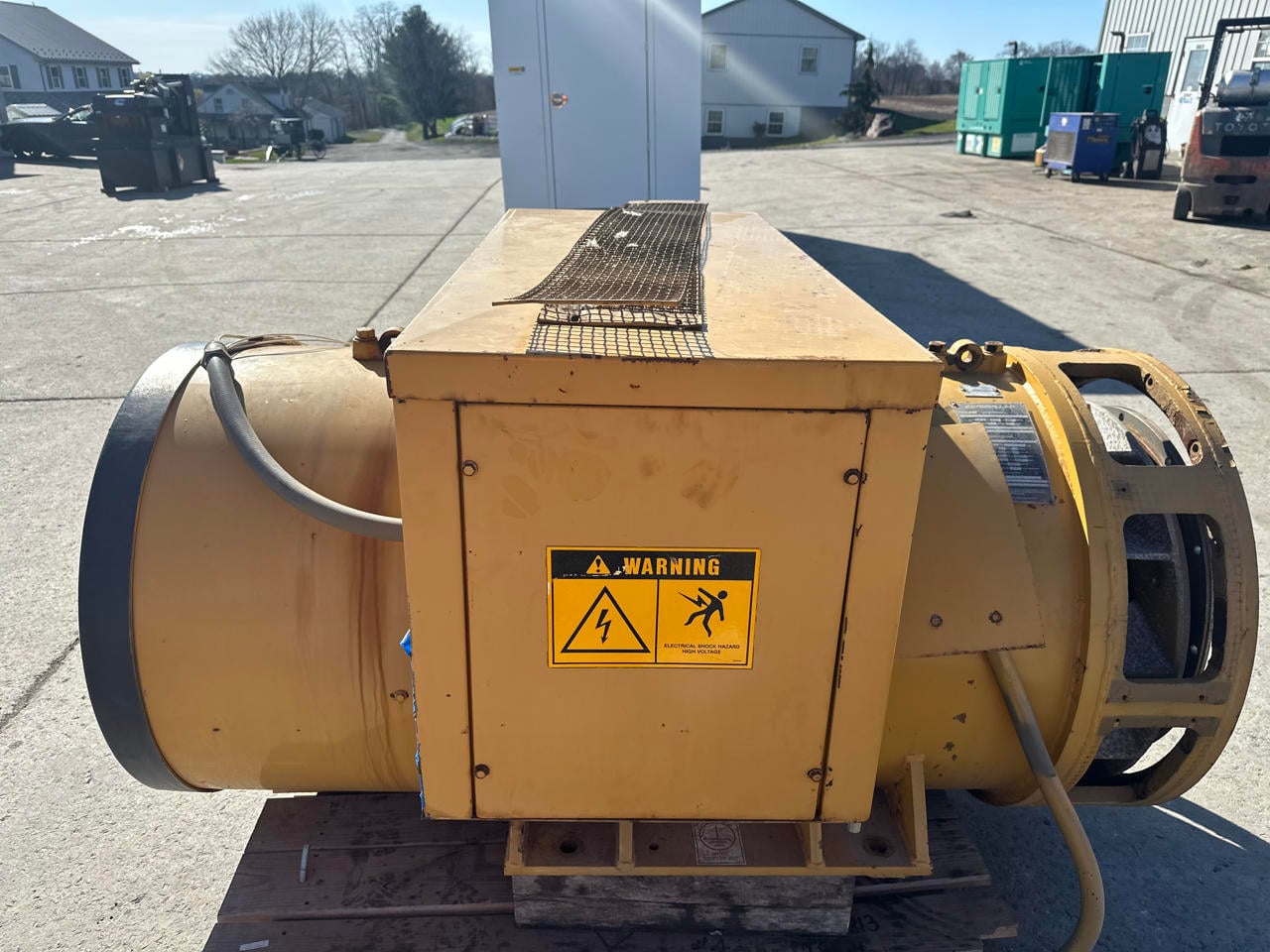 Caterpillar #SR4, generator head, 965 KW, 450 hours, 1987 - Image 9