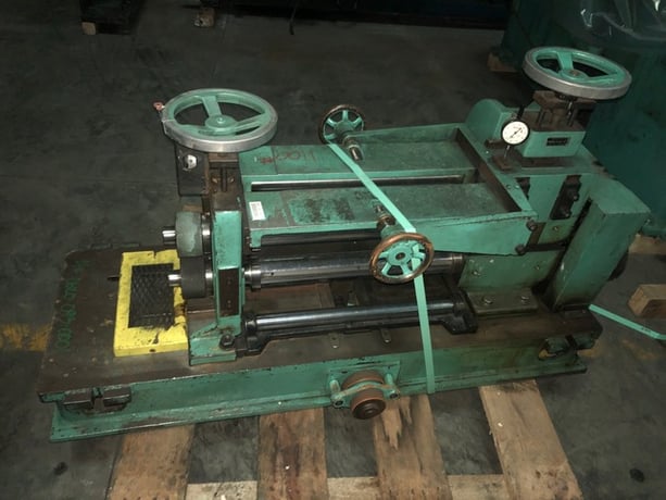 18.9" x 2.6" Ruesch #76, Slitter Head, Removable Head w/Base, Stripper Ring Set Up - Image 1