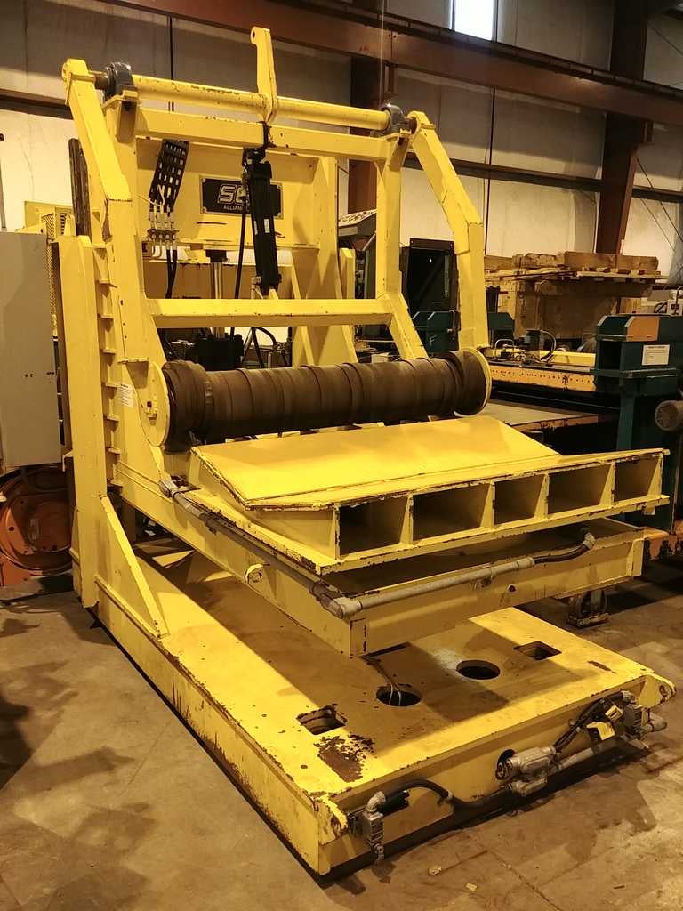 25000 lb. SES, Coil Car, Rotating V-Cradle, 80" outside dimension capacity, 54" width V-Cradle, 34" Lift, 6" - Image 1