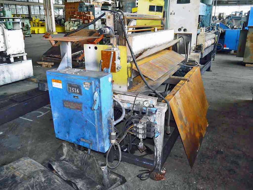 60" x .25" Lee Shaffer, End Joiner, 64" L Welding Platen, 42" Passline - Image 2