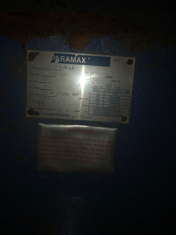 250 HP 1192 RPM A.O. Smith/Century, Industrial AC Motor, Frame 449T, E-Plus Series, 3 Phase, 60 Hz, 1.15 - Image 2