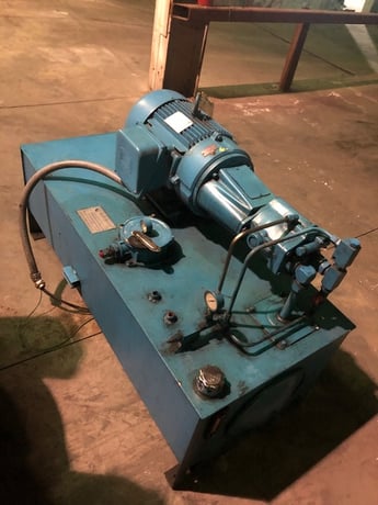 25 HP Eastern Hydraulics LTD, Hydraulic Power Unit, w/Eberle Motor, 60" x 27" x 15" Tank, 28.6 GPM, 1000 psi - Image 1