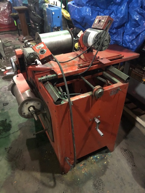 12" Amermac #1100, Stripper Ring Lathe, 12" width x 5.5"/6.5"/7.5"/8.5"/9.5" diameter Mandrels, 1/3 HP, 110 V - Image 1