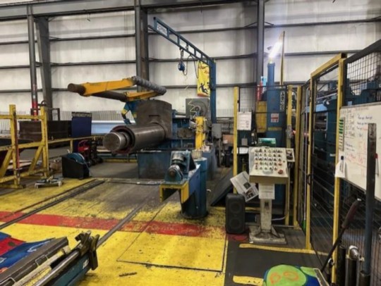 72" x .25" Pro-Eco, single loop injector head slitting, 70000 lb., R to L, 2004 - Image 8