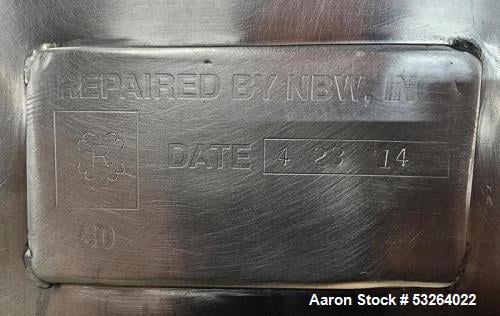500 gallon Chester Jensen #X70N50, Jacketed Kettle, Stainless, Scrape Agitation, VSD, Food Grade, 4' ' - Image 9
