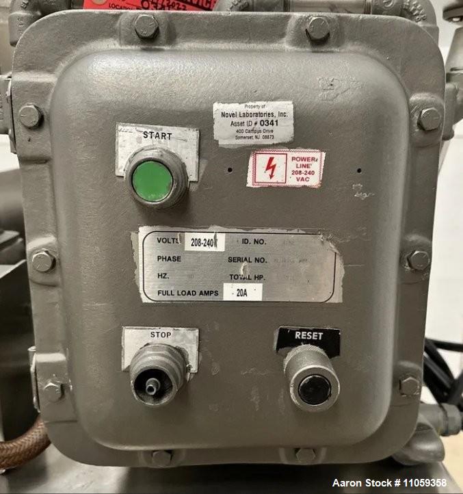 Fitzpatrick #DAS06, FitzMill Hammer/Knife Mill, 7.5 HP, 230/460V, 1740 rpm Explosion Proof (XP) motor, DAS06 - Image 7