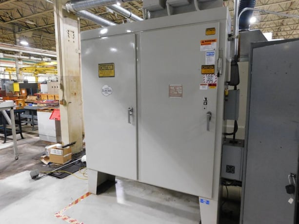Blanchard #22AD-42, rotary surface grinder, 42" electromagnetic chuck, 50 HP, 22" segmented wheel, prog - Image 4