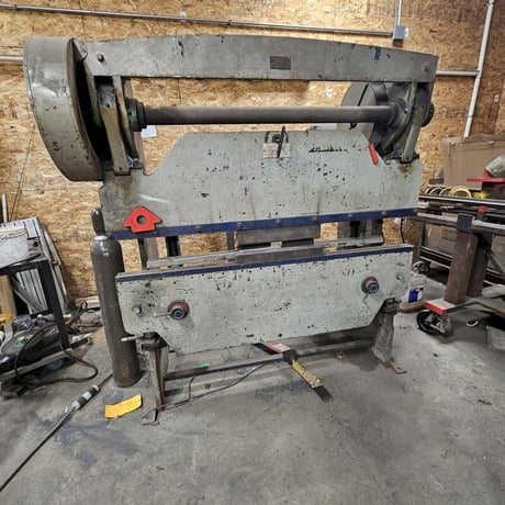 35 Ton, Chicago Dreis & Krump, mechanical press brake - Image 1