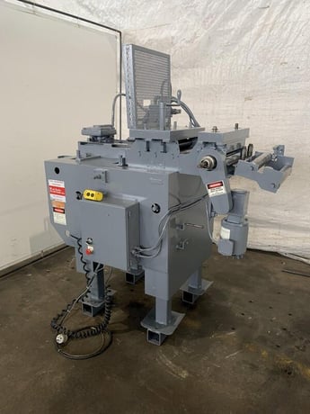12" x .125" Air Feeds #AF-3, air feeder/straightener with powered pinch rolls, 1985 - Image 2