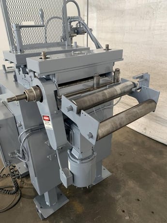 12" x .125" Air Feeds #AF-3, air feeder/straightener with powered pinch rolls, 1985 - Image 5