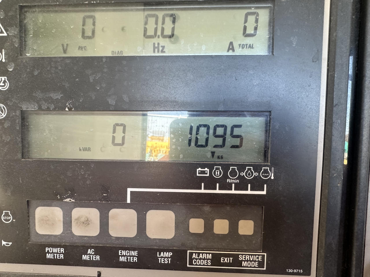 240 KW Caterpillar #3406, Natrual gas or propane generator set, with enclosure, 277/480 Volts, 1095 hours - Image 9