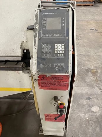 126" RAS #64.30, CNC Folding Machine, 16 gauge thickness, 35.4" work height, Multibend 2000 CNC Control - Image 2