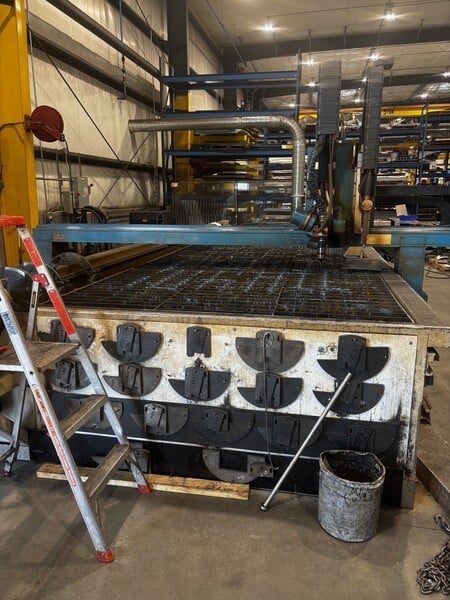 AKS #Accu-Kut-C0824 Hi-Definition Plasma Cutting System, 6' x 24' table, Hypertherm Edge Connect CNC - Image 2