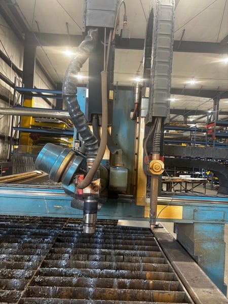 AKS #Accu-Kut-C0824 Hi-Definition Plasma Cutting System, 6' x 24' table, Hypertherm Edge Connect CNC - Image 7