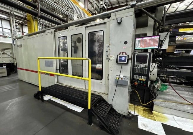 1880 Ton, 540 oz., Cincinnati Milacron #ML1880-540, horizontal plastic injection molding machine, Xstreem ST - Image 3